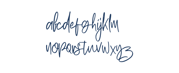 Hawkins park Regular Lowercase