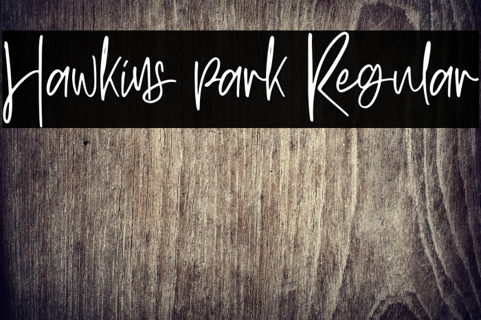 Hawkins park Regular Example 1