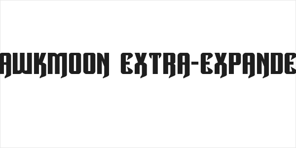 Hawkmoon Extra-expanded Logo