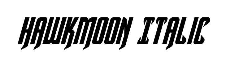 Hawkmoon Italic  font caratteri gratis