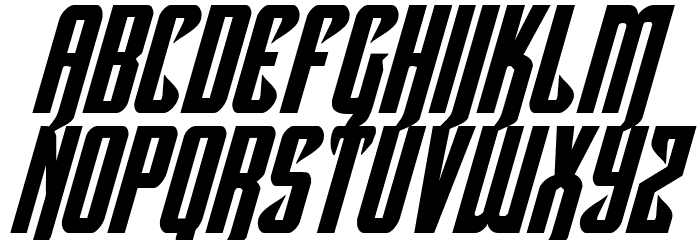 Hawkmoon Italic Font LOWERCASE