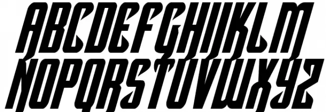Hawkmoon Italic फ़ॉन्ट लोअरकेस