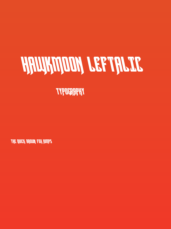 Hawkmoon Leftalic Poster