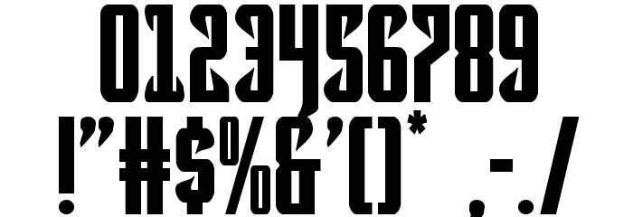 Hawkmoon Regular Font OTHER CHARS