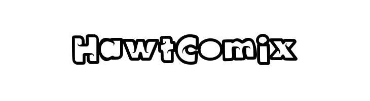 HawtComix Font