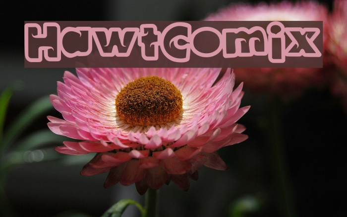 HawtComix Font examples