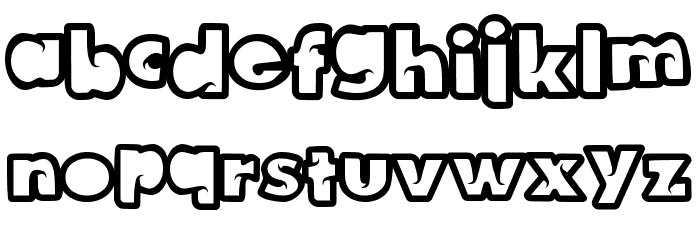 HawtComix Font LOWERCASE