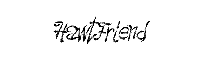 HawtFriend  Free Fonts Download