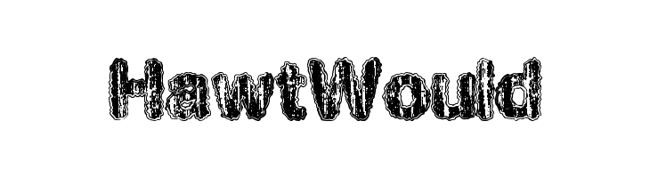 HawtWould  Free Fonts Download