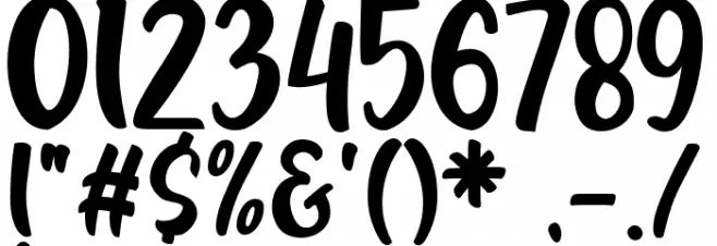 Hay Billy Font OTHER CHARS