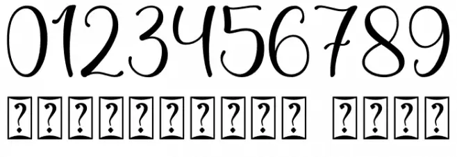 Hay Santa - Personal Use Font OTHER CHARS