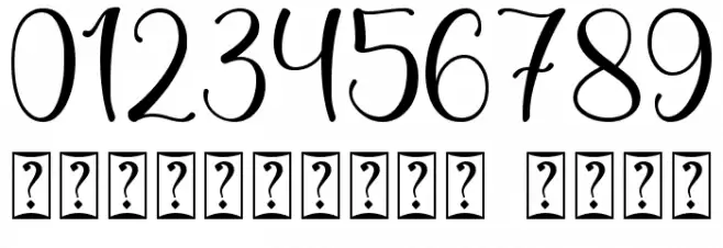 Hay Santa - Personal Use Font OTHER CHARS