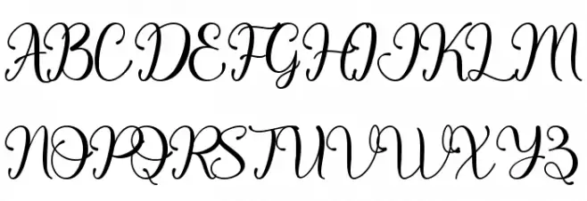 Hay Santa - Personal Use Schriftart Groß