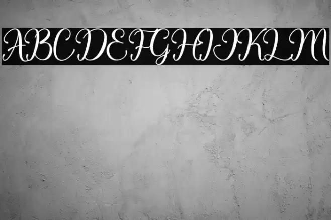 Hay Santa - Personal Use Font examples