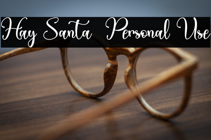 Hay Santa - Personal Use Example 1