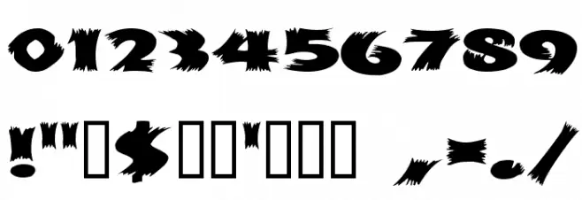HayStackMF Wide Font OTHER CHARS