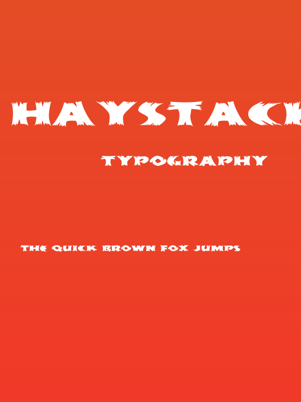 HayStackMF Wide Poster