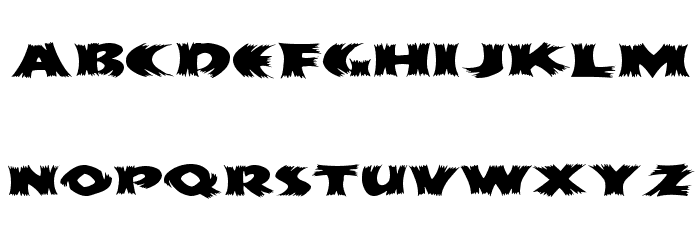 HayStackMF Wide Font LOWERCASE