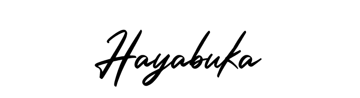 Hayabuka  Free Fonts Download