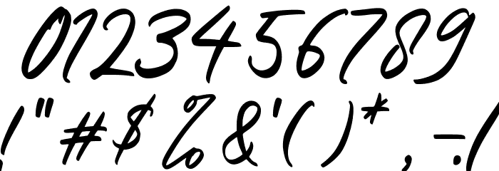 Hayabuka Font OTHER CHARS