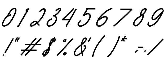 Hayadoka Font OTHER CHARS