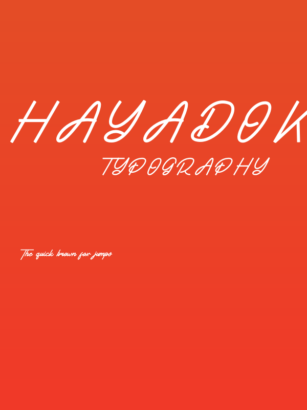 Hayadoka Poster