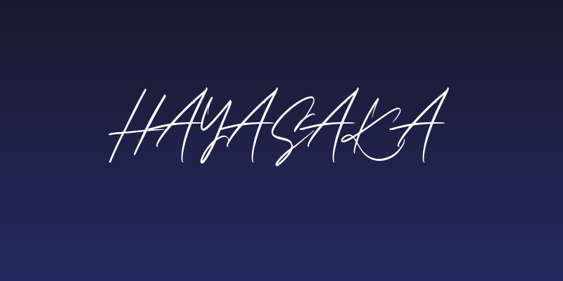 Hayasaka Social Header