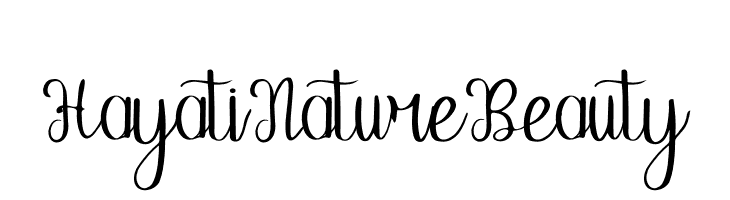 Hayati Nature Beauty  免费字体下载