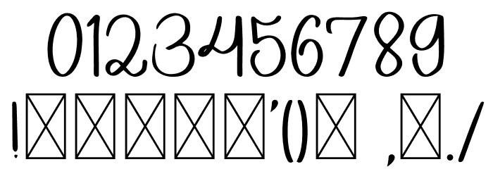Hayati Nature Beauty Font OTHER CHARS