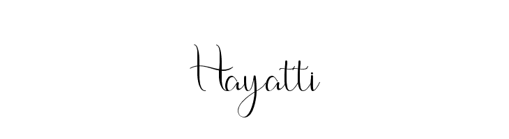 Hayatti  Fuentes Gratis Descargar