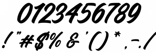 Haydes Font OTHER CHARS