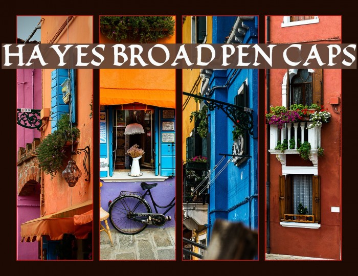 Hayes Broad Pen Caps Example 1