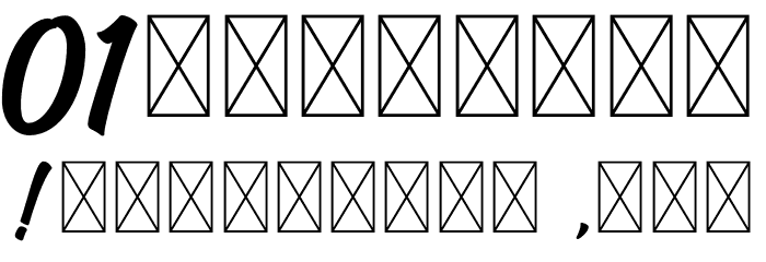 Hayhills Demo Font OTHER CHARS