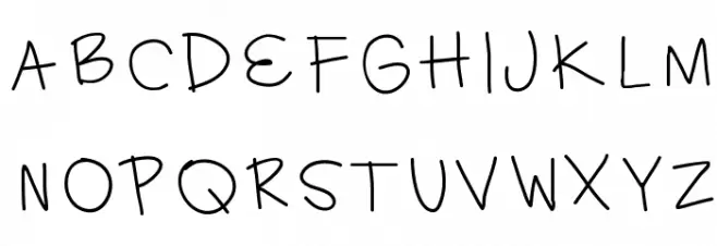 HayleysFont Fonte MAIÚSCULAS