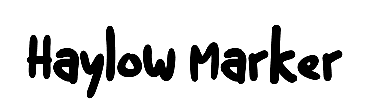 Haylow Marker  Frei Schriftart Herunterladen