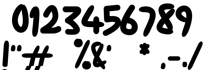 Haylow Marker Font OTHER CHARS