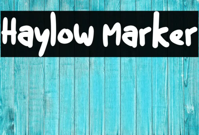 Haylow Marker Example 1