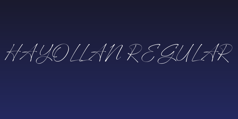 Hayollan Regular Social Header