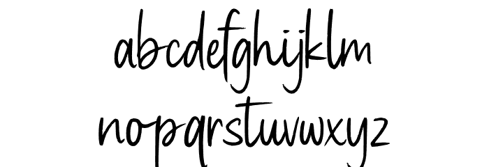 Haypearl Demo Font LOWERCASE