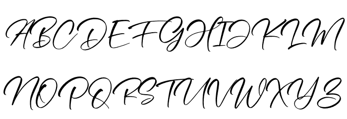 Hayrittius Font UPPERCASE