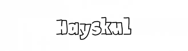 Hayskul  Frei Schriftart Herunterladen
