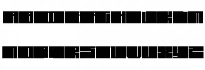 Haystack 字体 大写