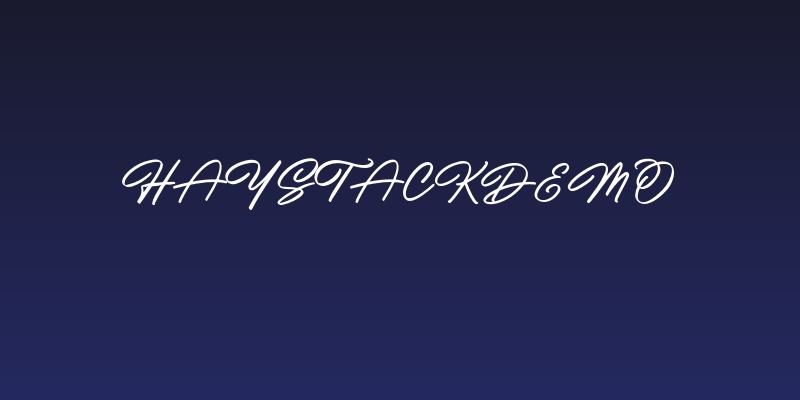 HaystackDemo Social Header