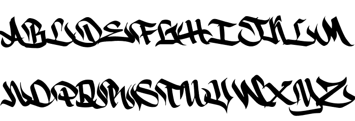 Hazard One Font OTHER CHARS