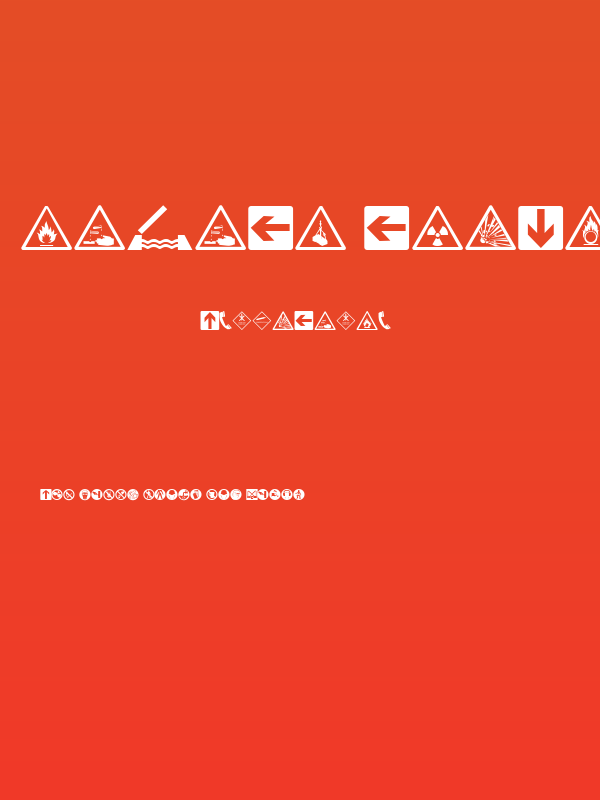 Hazard Regular Poster