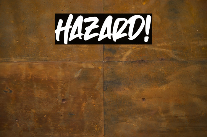 Hazard! Example 1