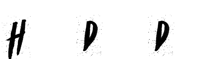 Haze Dark Demo Font