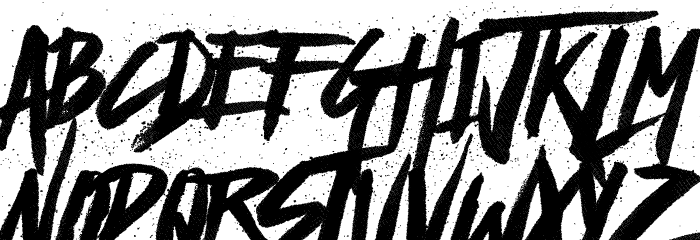 Haze Dark Demo Font LOWERCASE