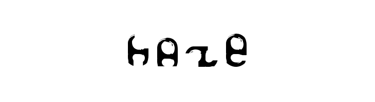 Haze  font caratteri gratis
