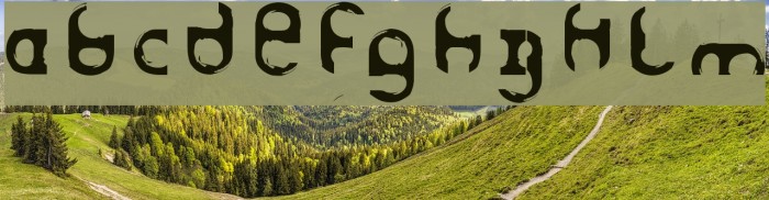 Haze Font examples